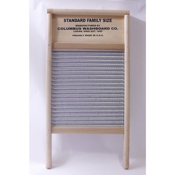 Maid-Rite, Handmade Washboard, Columbus Washboard co, Rustic Laundry - Picture 3 of 4